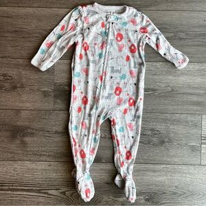 Carter’s Just One You Toddler Girl One Way Zipper Footie Pajama - Cats & Dogs
